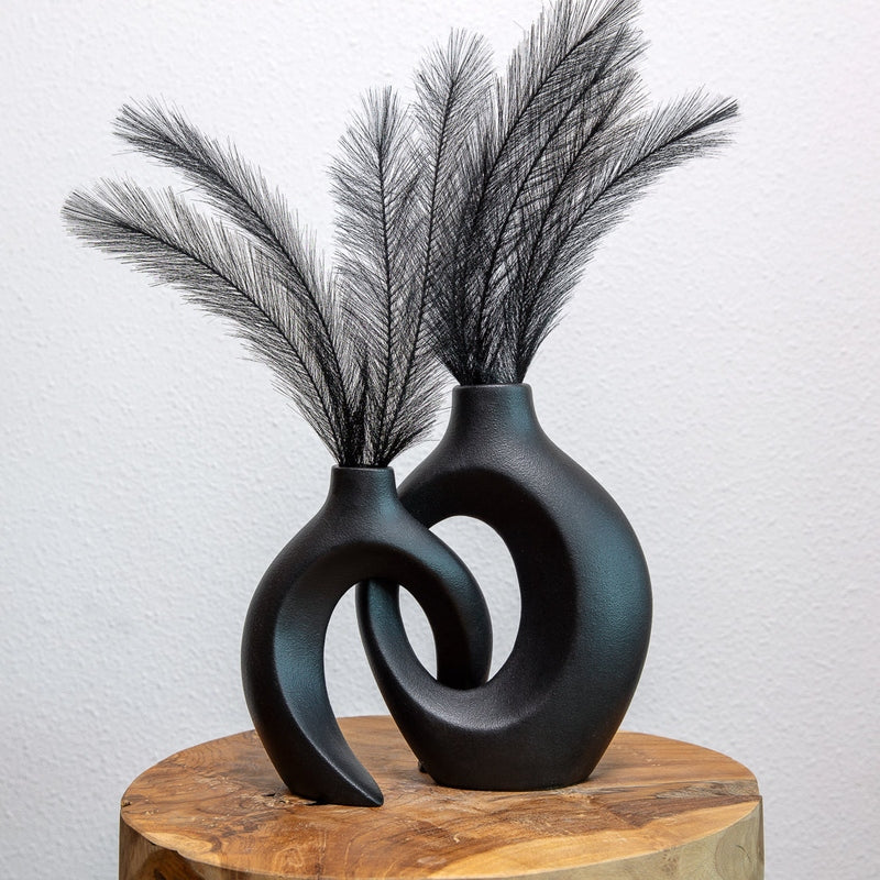 FloréWeave – Artistic Flower Vase with Woven Design for Elegant Flower Arrangements