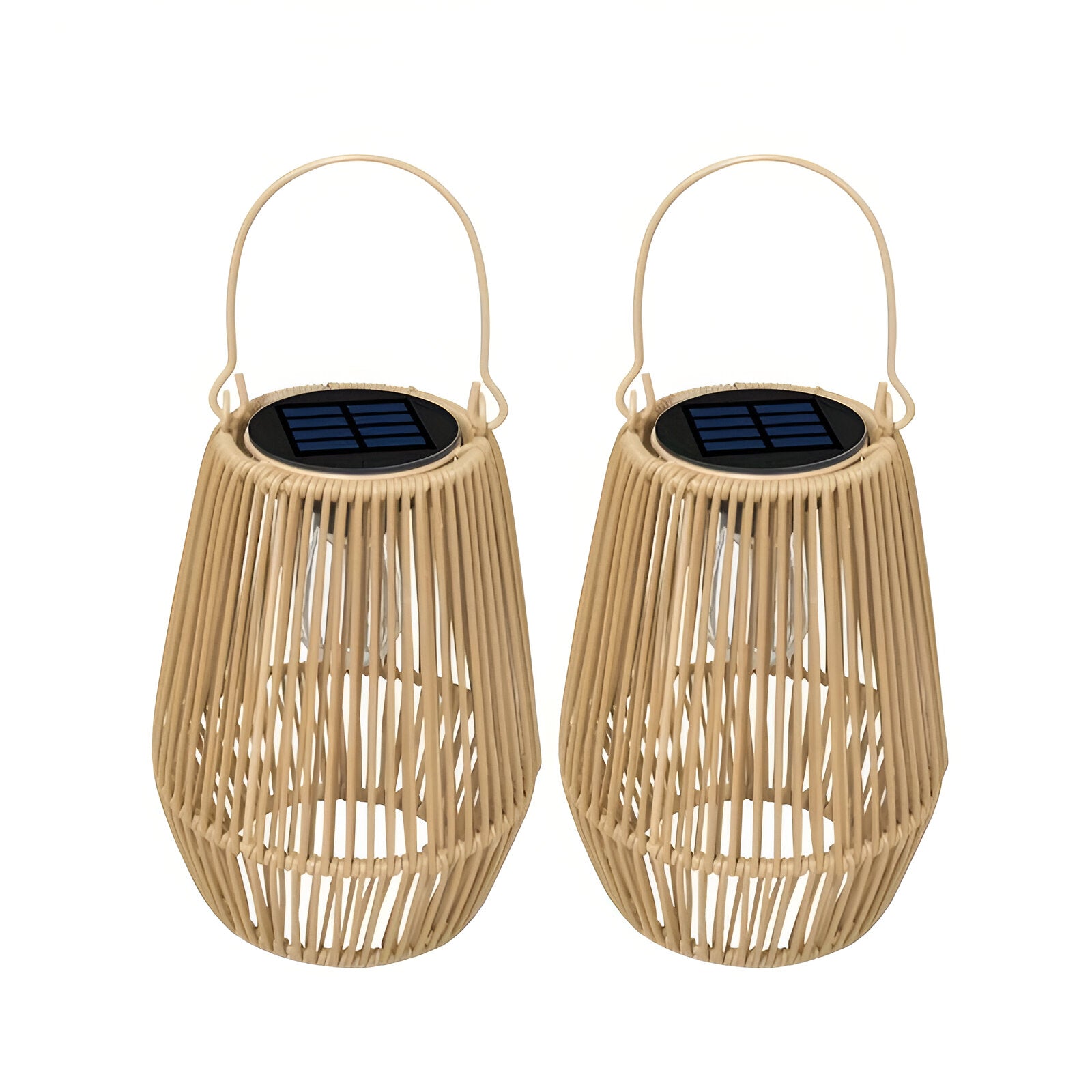 LumiBamboo – Elegant Hanging Lantern with Timeless Rattan Charm