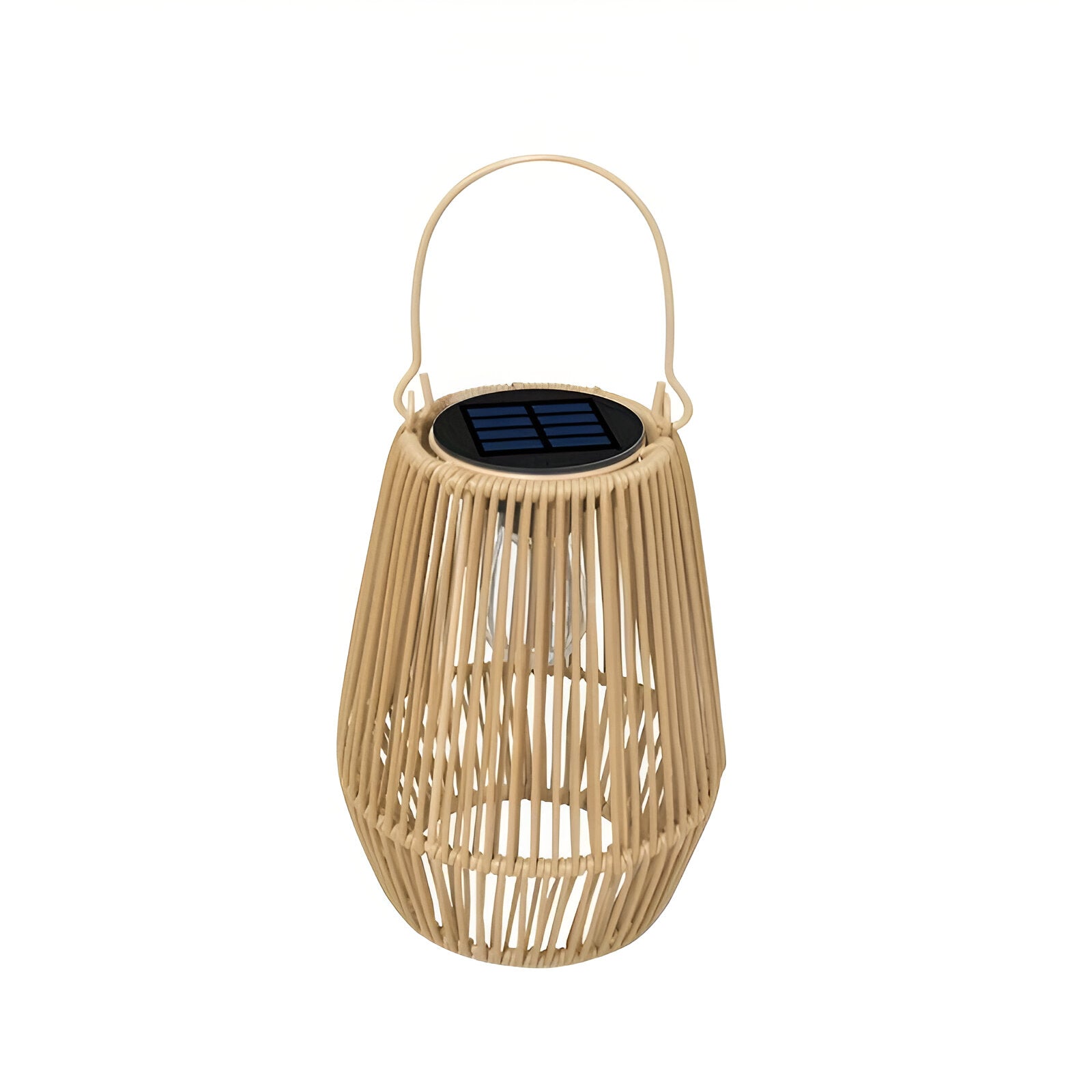 LumiBamboo – Elegant Hanging Lantern with Timeless Rattan Charm