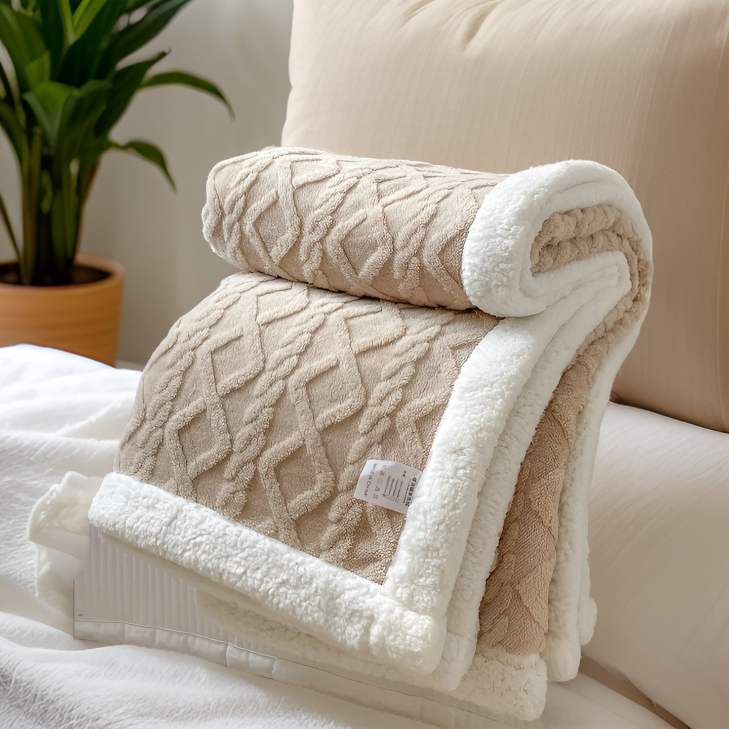 WarmHaven – Luxury Two-Sided Fleece Blanket for Ultimate Winter Comfort
