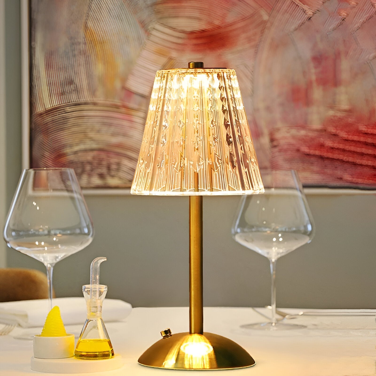 VintageGlow – Elegant Wireless Table Lamp with Timeless Design
