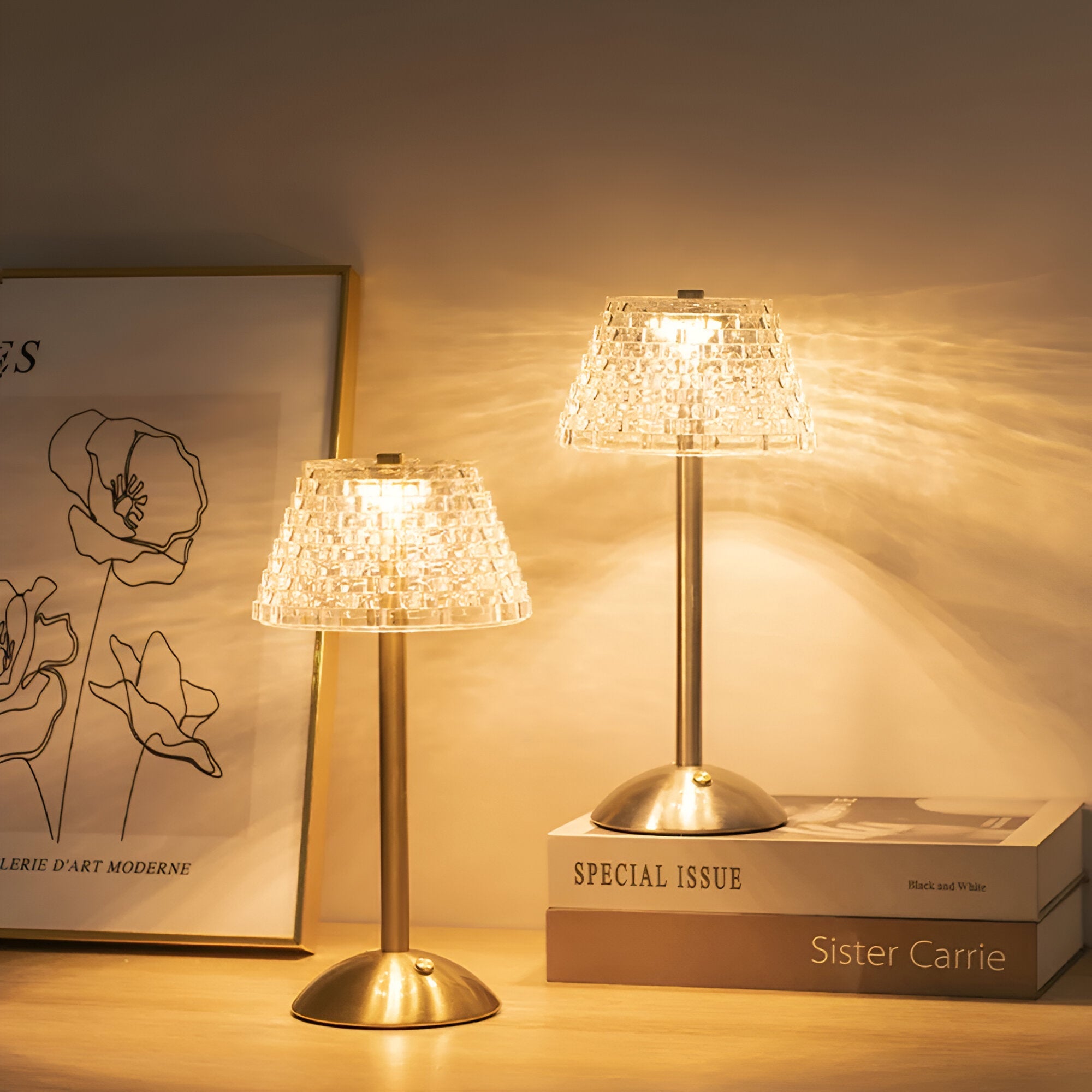 VintageGlow – Elegant Wireless Table Lamp with Timeless Design