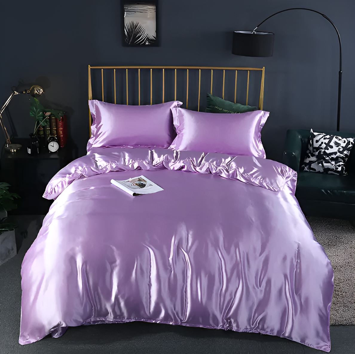 SilkenDream – Luxury Silk Bedding Set for Ultimate Comfort