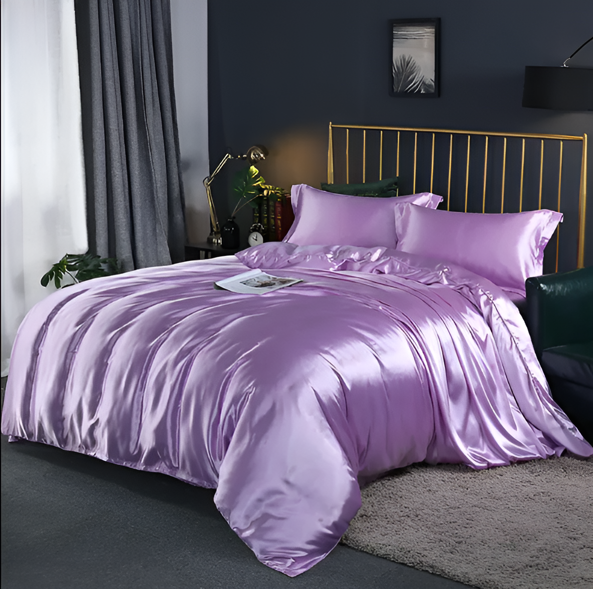 SilkenDream – Luxury Silk Bedding Set for Ultimate Comfort