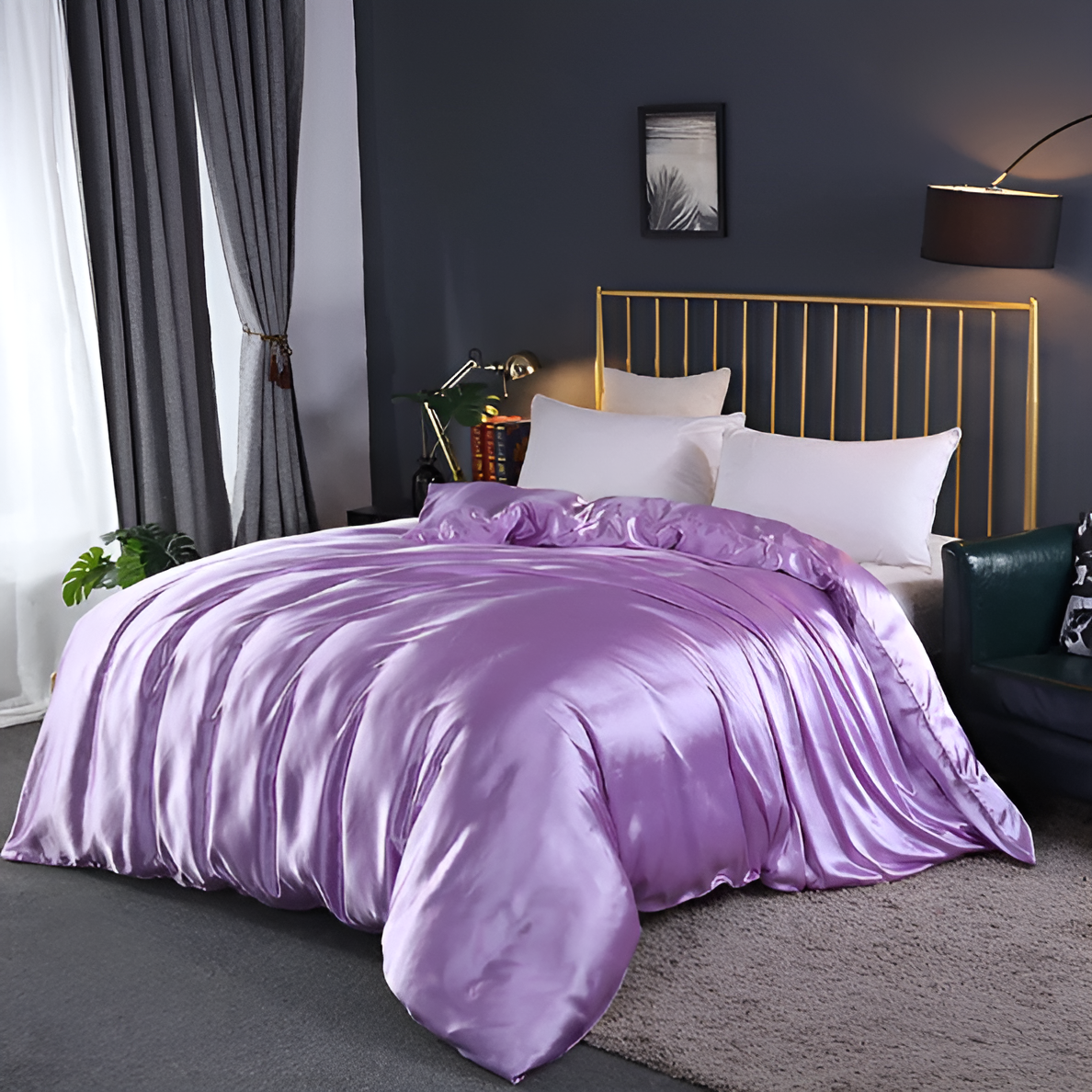 SilkenDream – Luxury Silk Bedding Set for Ultimate Comfort