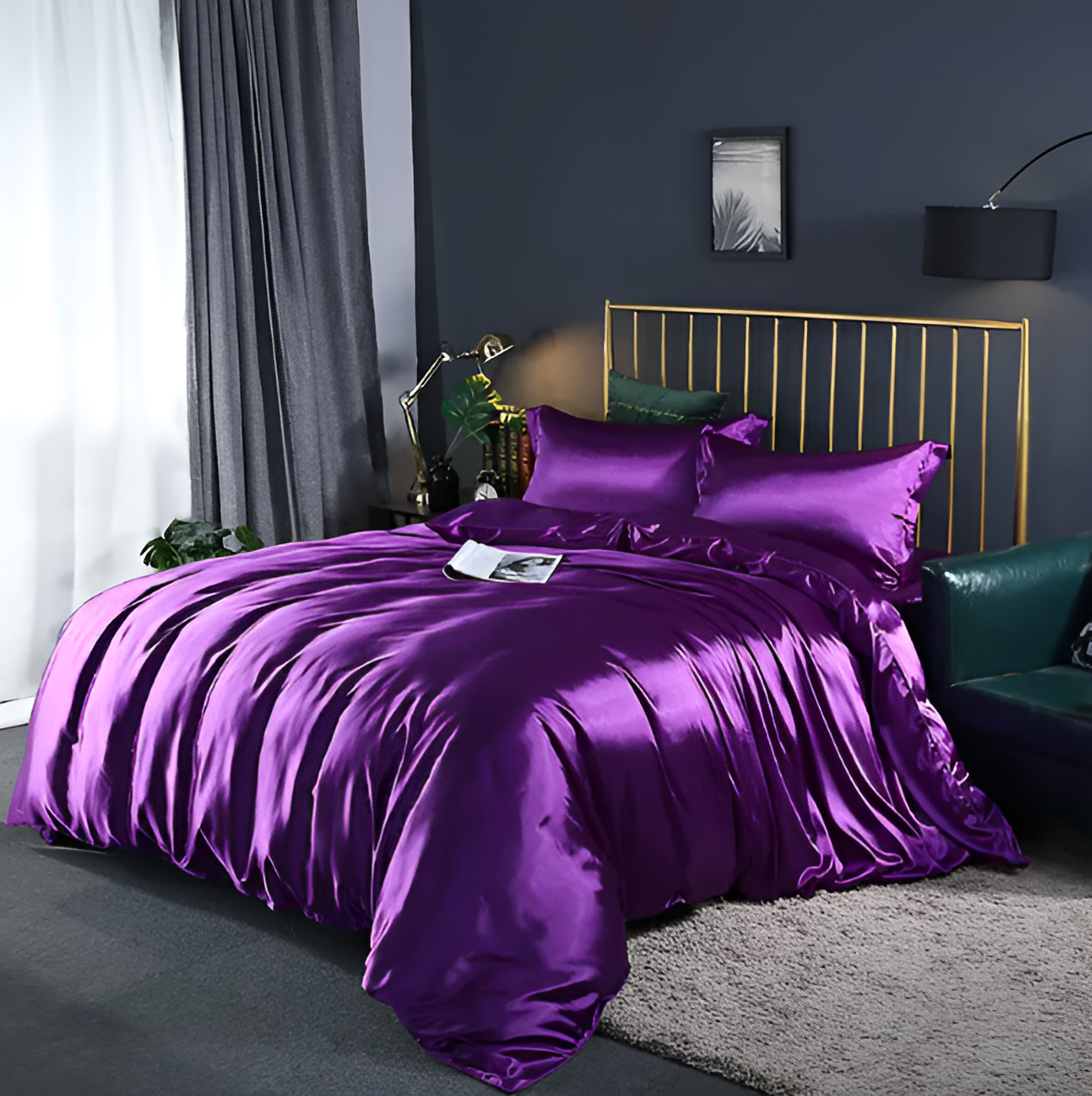 SilkenDream – Luxury Silk Bedding Set for Ultimate Comfort