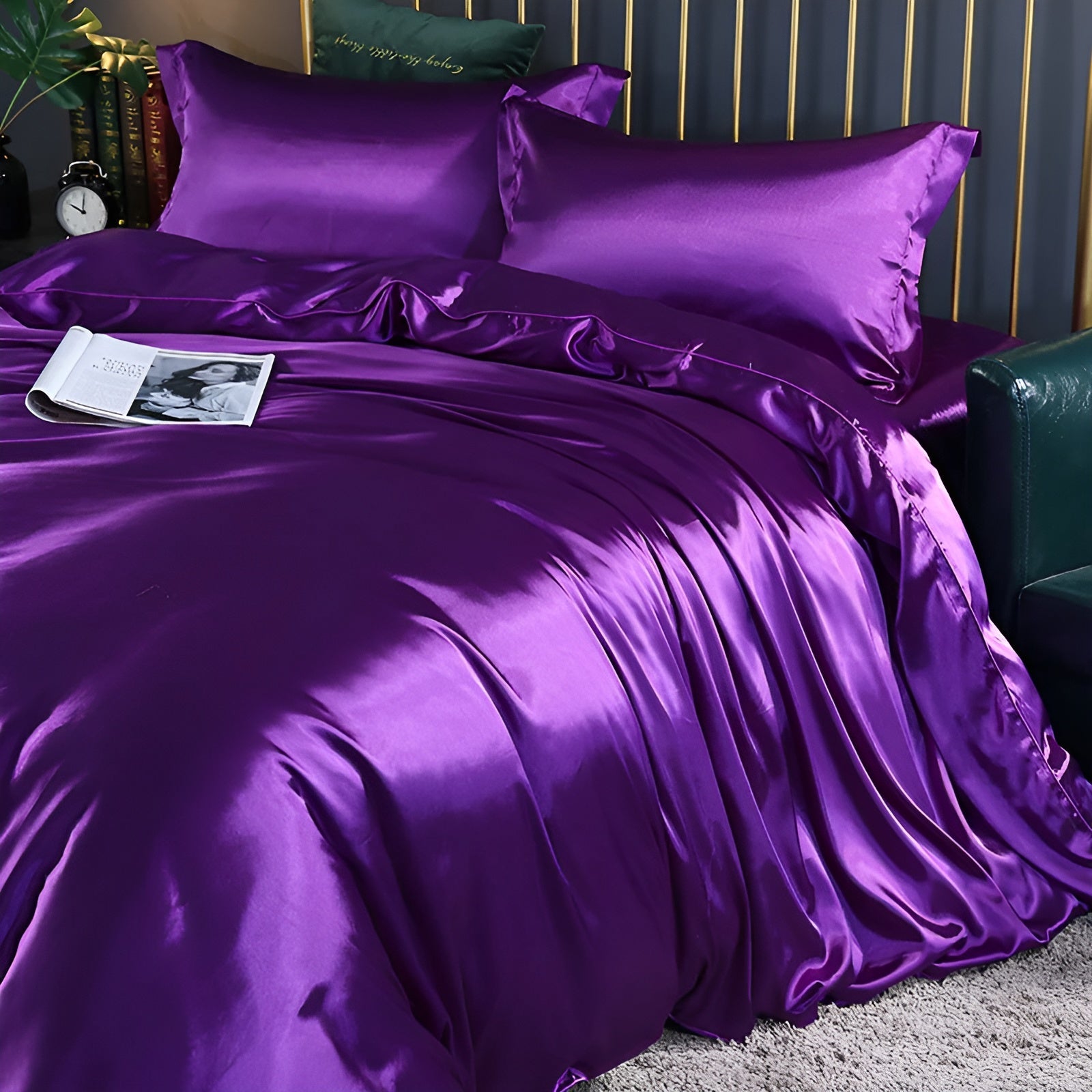 SilkenDream – Luxury Silk Bedding Set for Ultimate Comfort