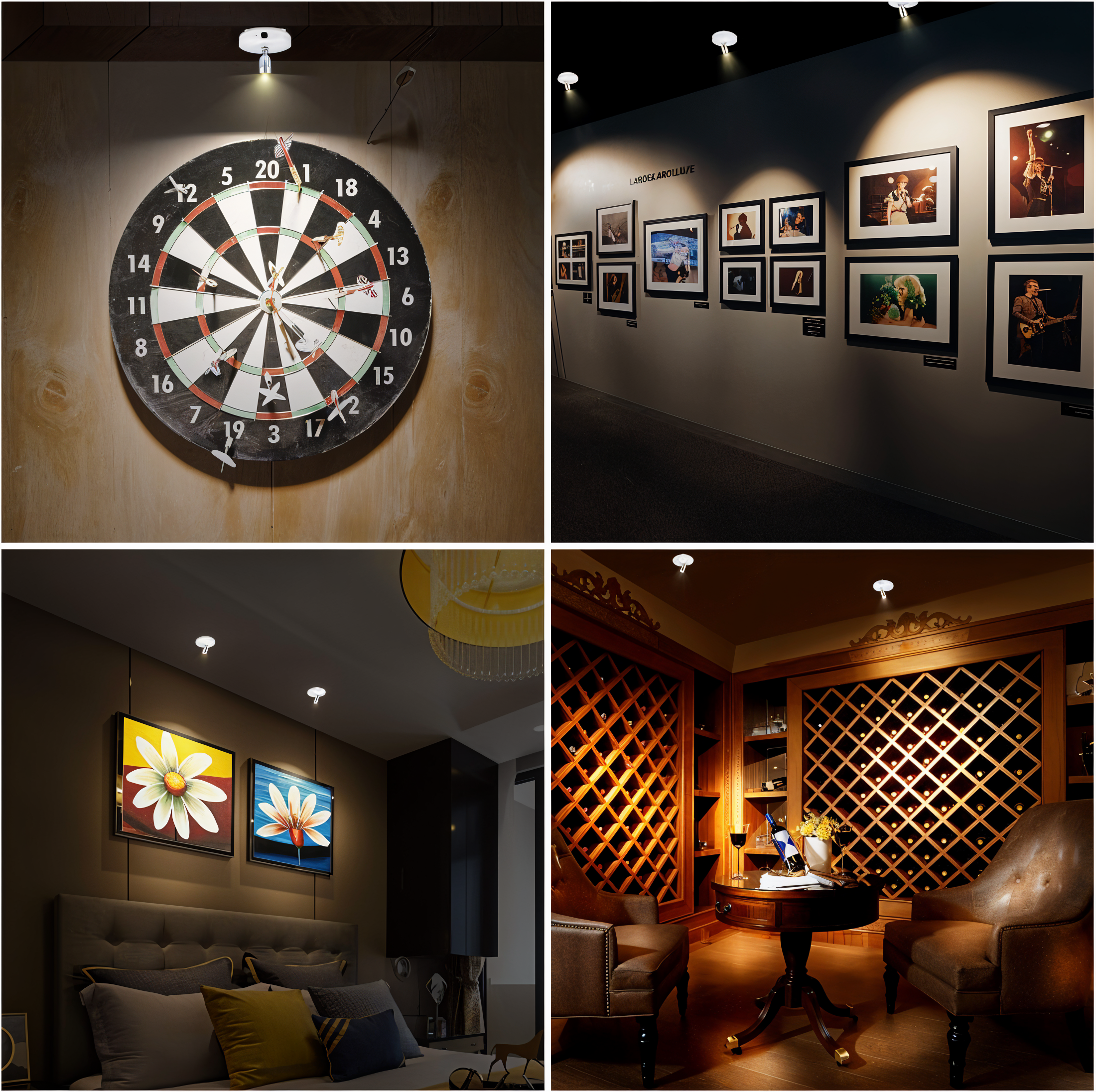 SpotMaster – Dimmable LED Spot Lamps for Wireless Accent Lighting