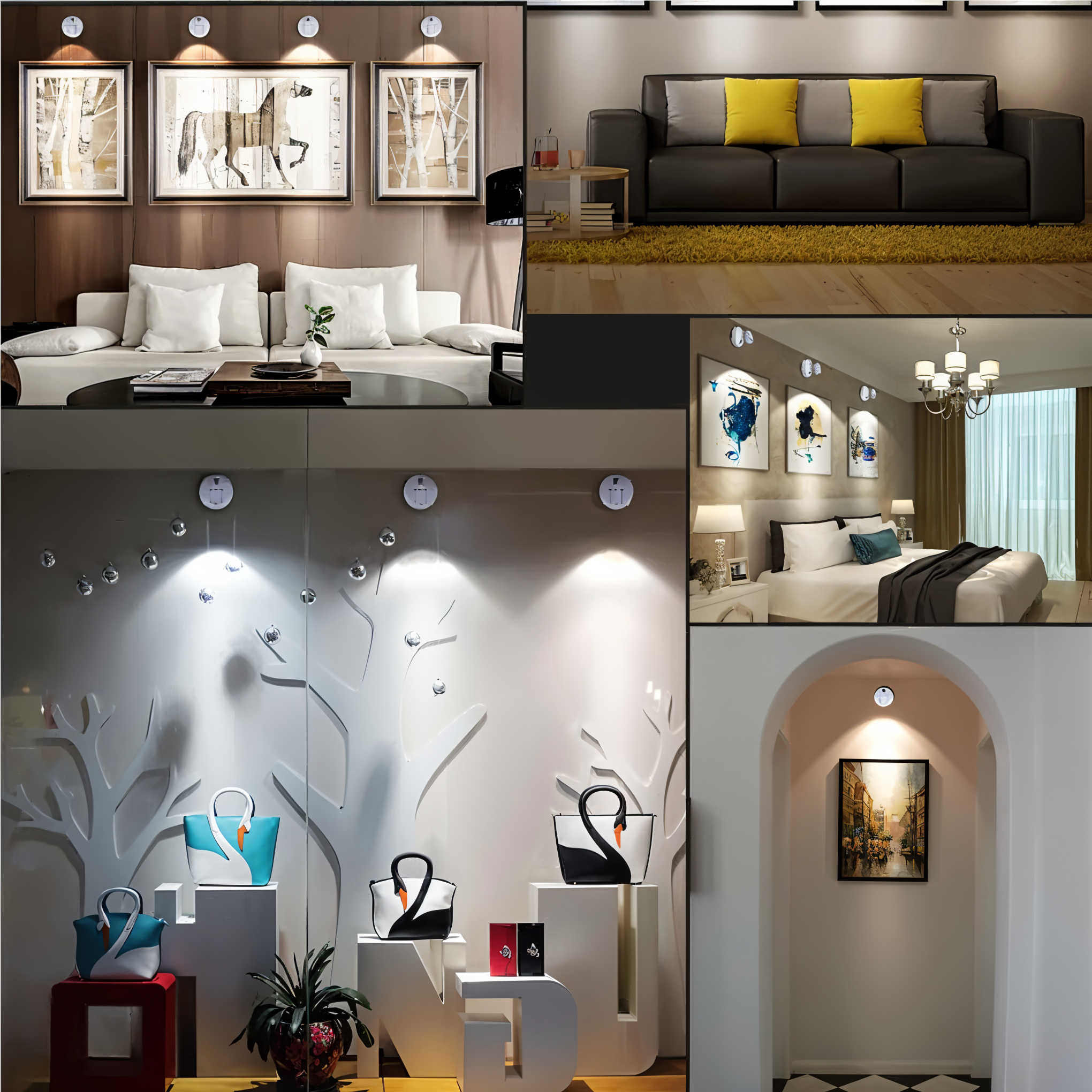 SpotMaster – Dimmable LED Spot Lamps for Wireless Accent Lighting