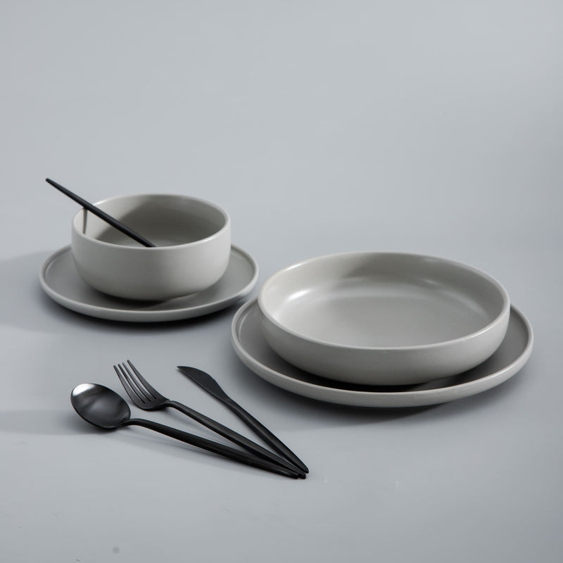 PureForma – Minimalist Cutlery Set of Stainless Steel with Matte Finished Design
