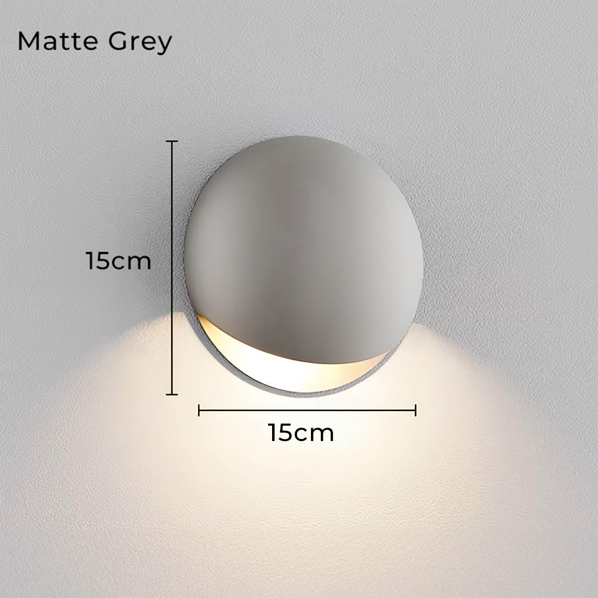 Pebblux – Minimalist Wall Lamp with Natural Elegance