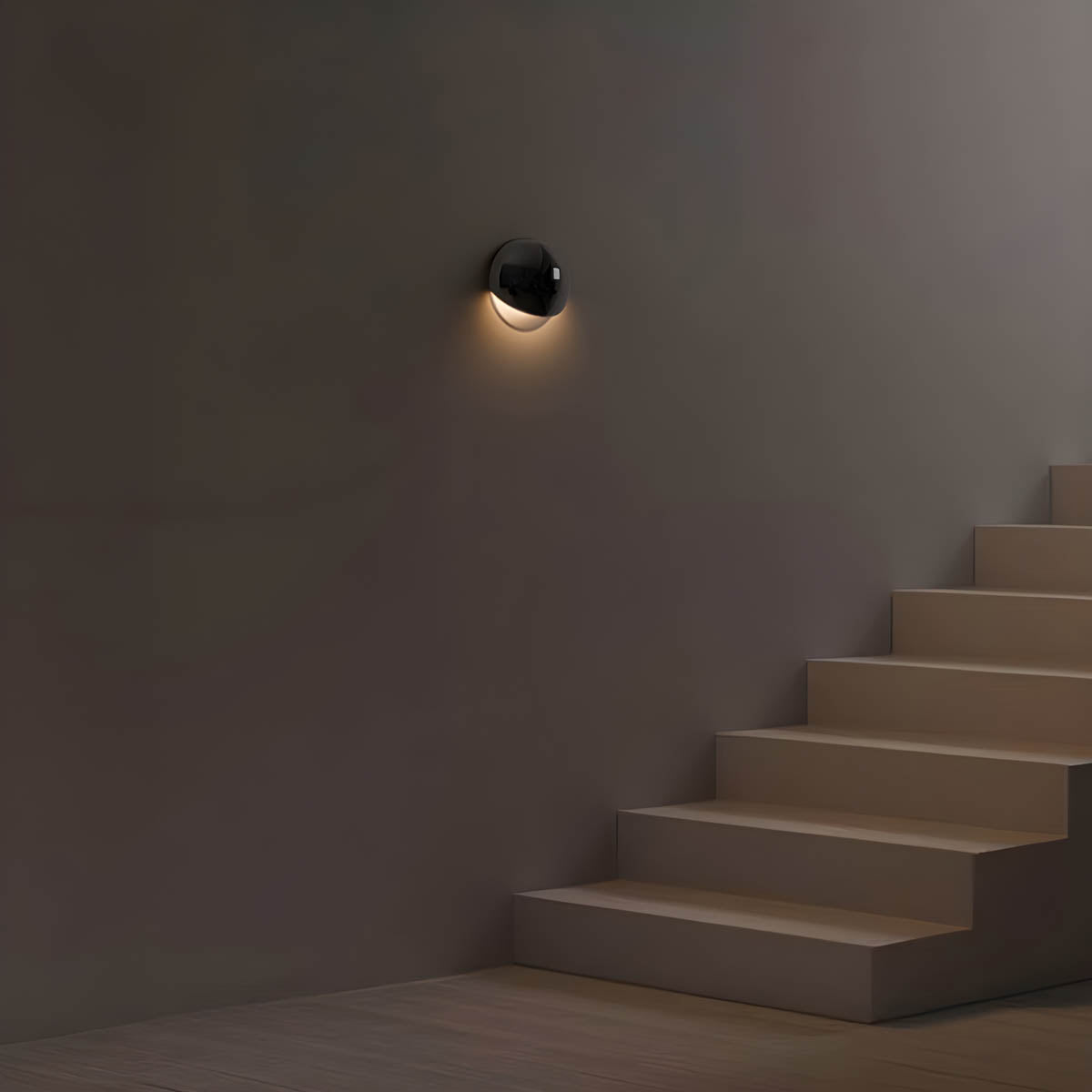 Pebblux – Minimalist Wall Lamp with Natural Elegance
