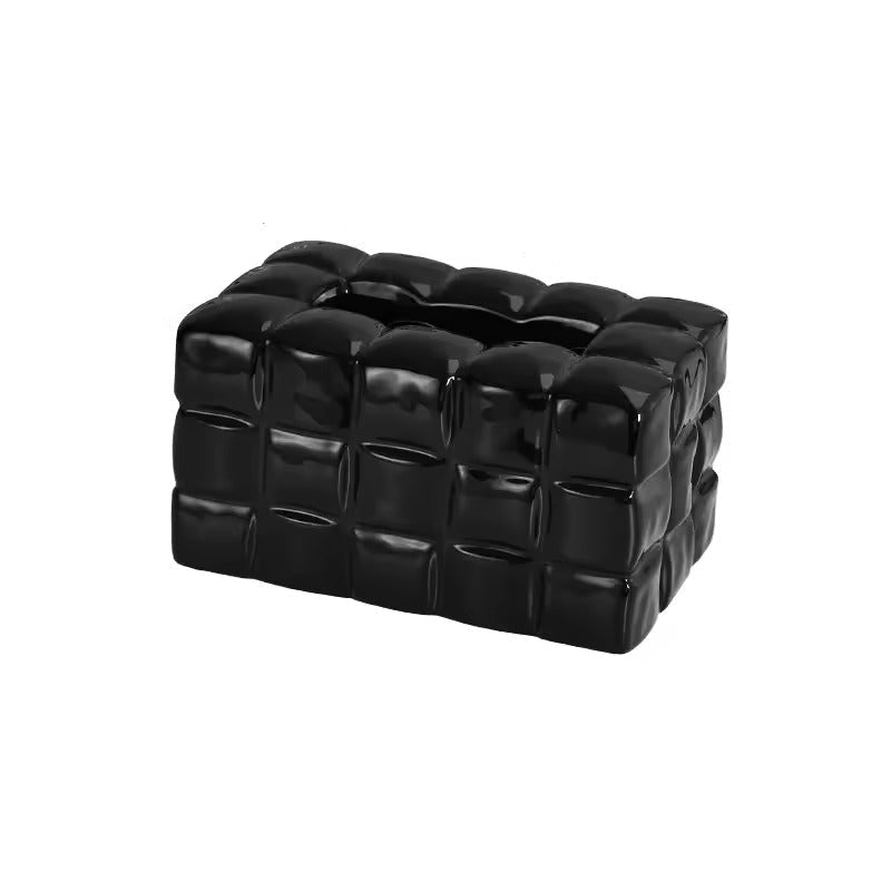 AuriSoft Luxe Tissue Box – Sculptural Design for a Refined Interior