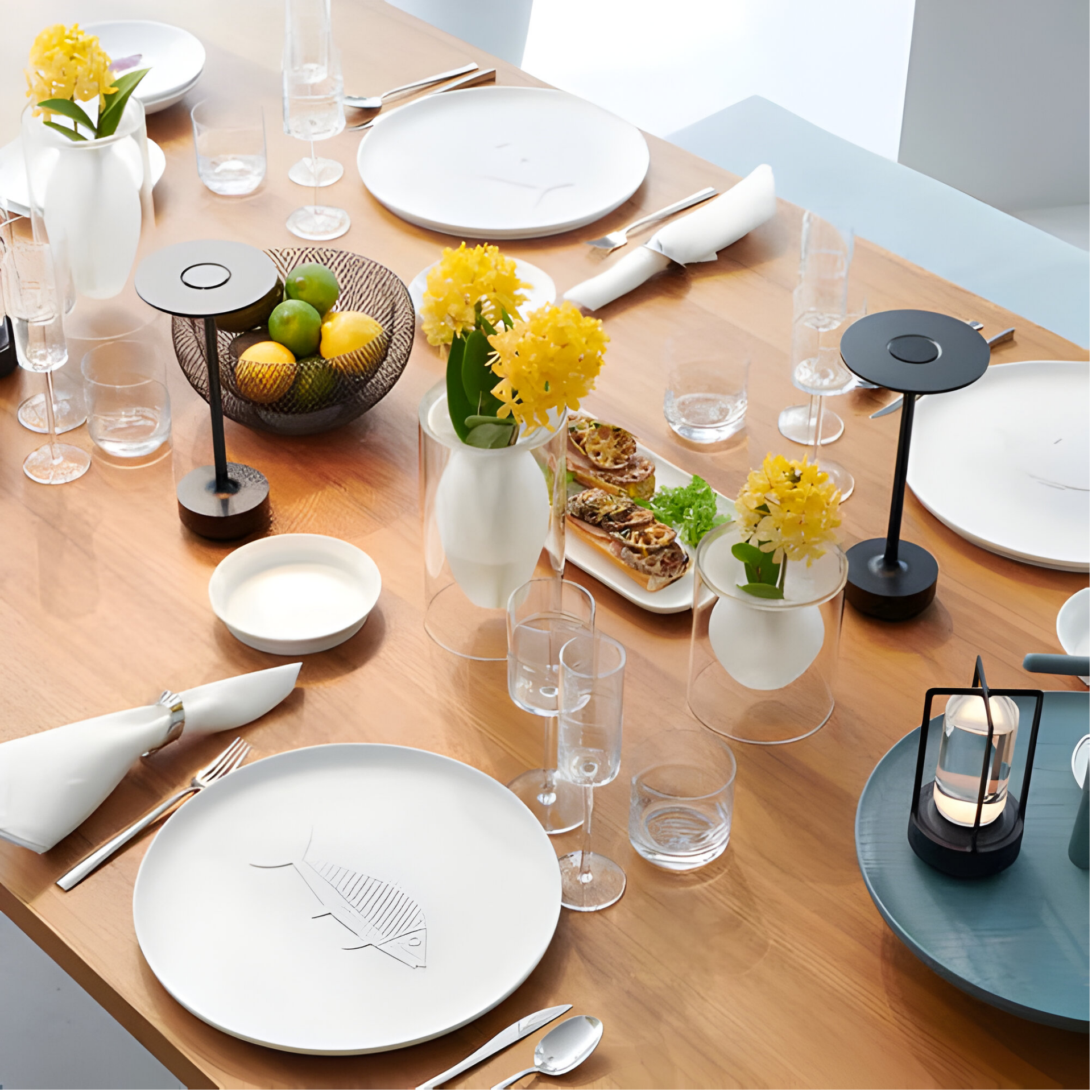 GlowLite – Luxury Wireless Table Lamp with Dimmable Touch Control