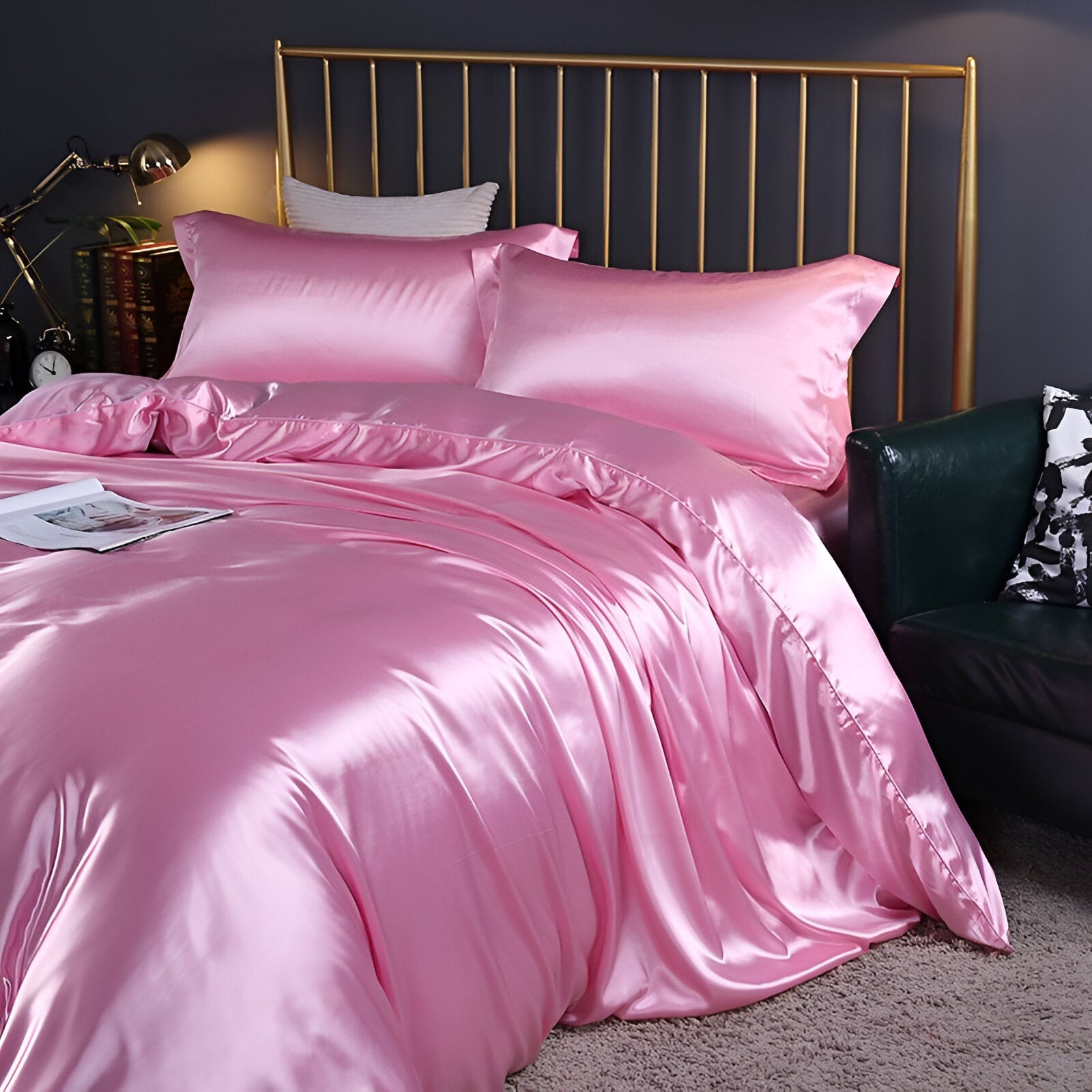 SilkenDream – Luxury Silk Bedding Set for Ultimate Comfort
