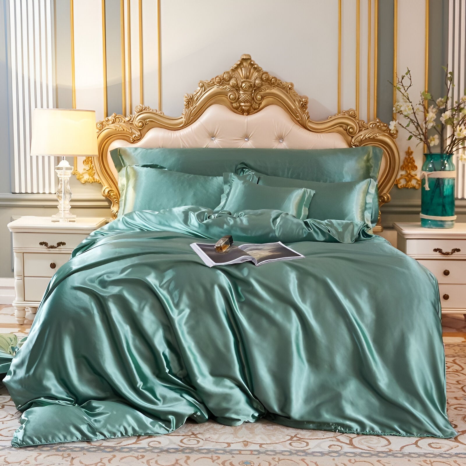 SilkenDream – Luxury Silk Bedding Set for Ultimate Comfort