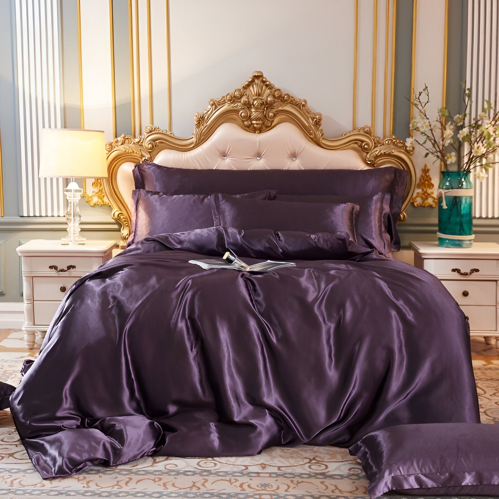 SilkenDream – Luxury Silk Bedding Set for Ultimate Comfort
