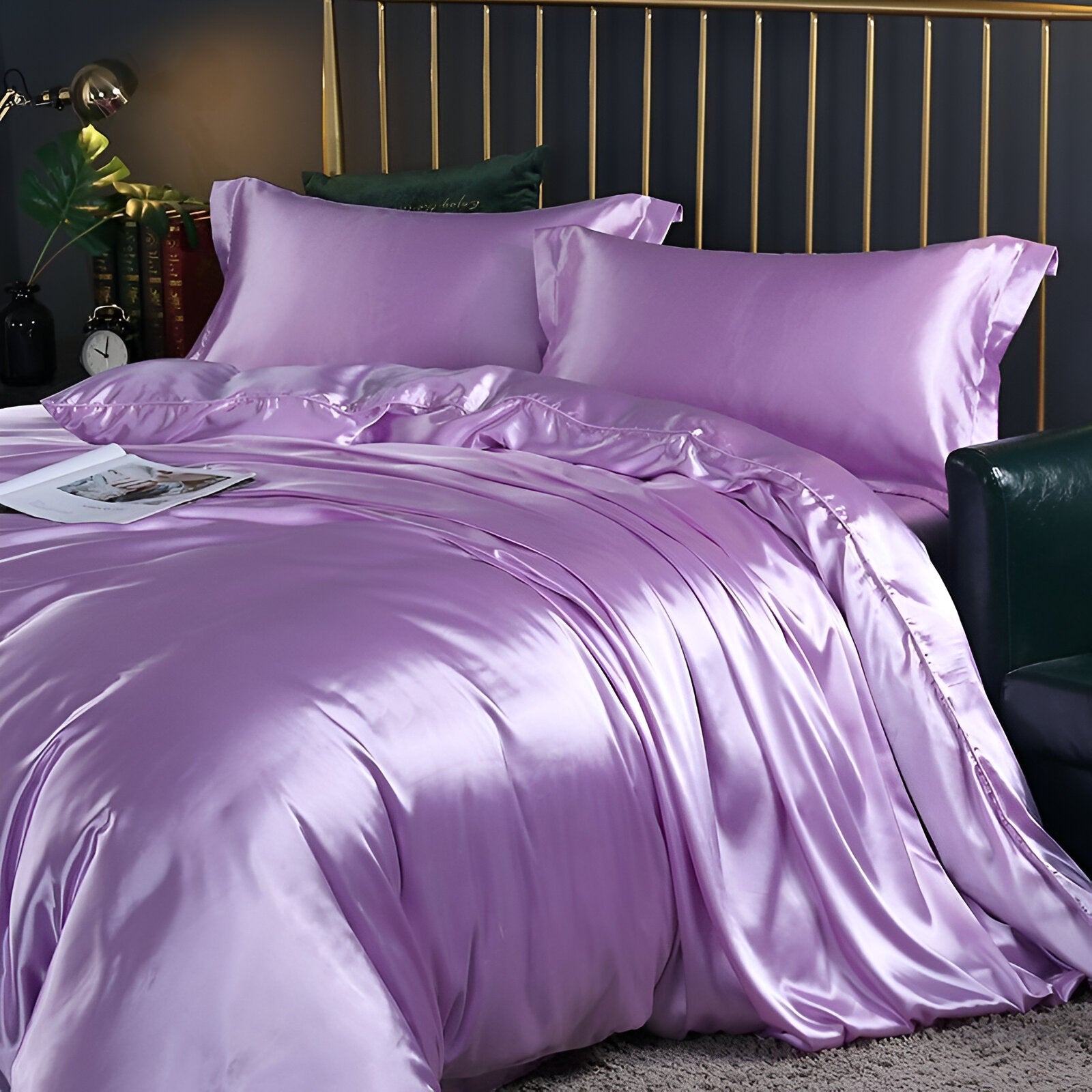 SilkenDream – Luxury Silk Bedding Set for Ultimate Comfort