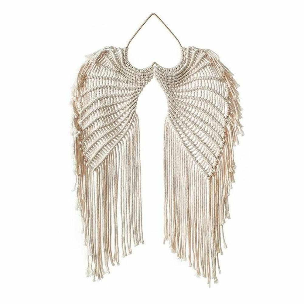 Seraphina – Bohemian Wandkleed met Elegante Vleugeldesign