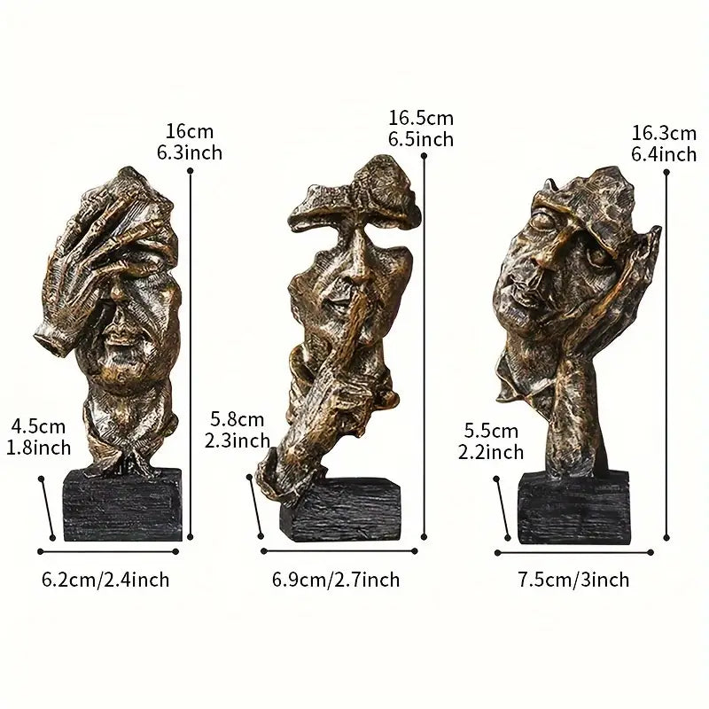AurisElegance – Luxury Decorative Statue with Enchanting Depth