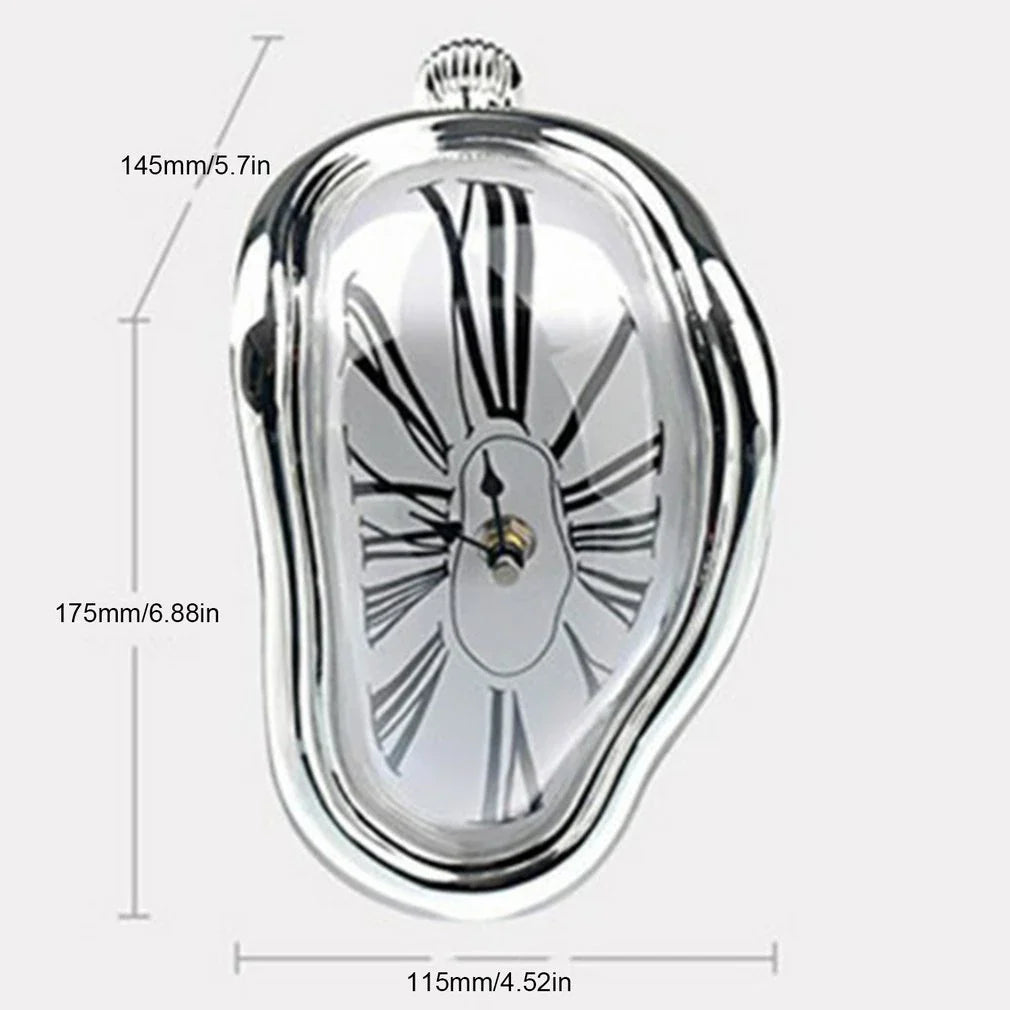 DaliTime – Artistic Melting Clock with Iconic Elegant for Table or Shelf