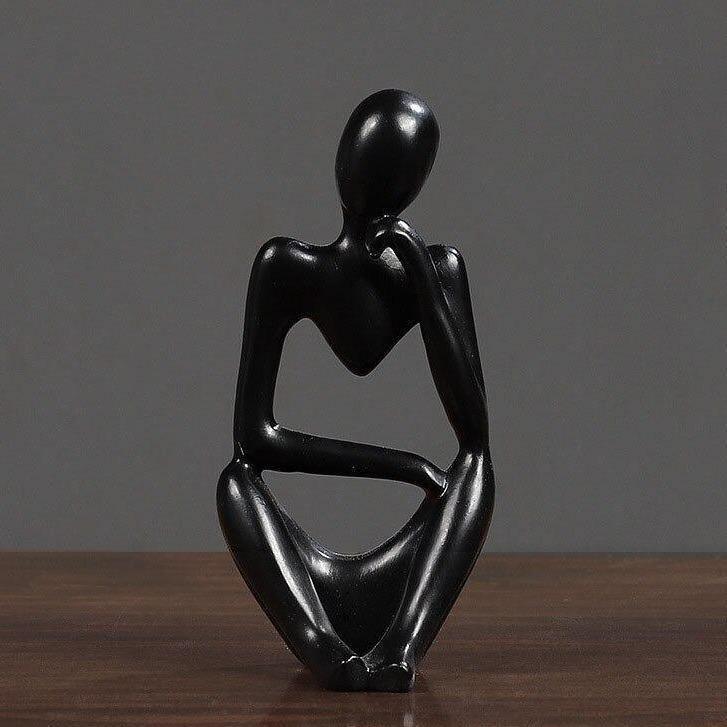 ArtMind – Minimalist Thinker Sculpture with Modern Elegance