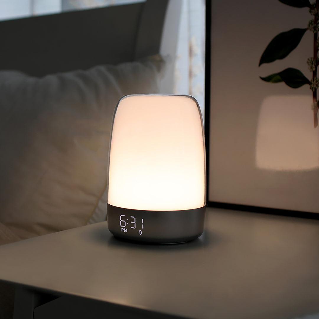 Wake-Up Light Alarm Clock with Sunrise Simulation and Dimmable Light