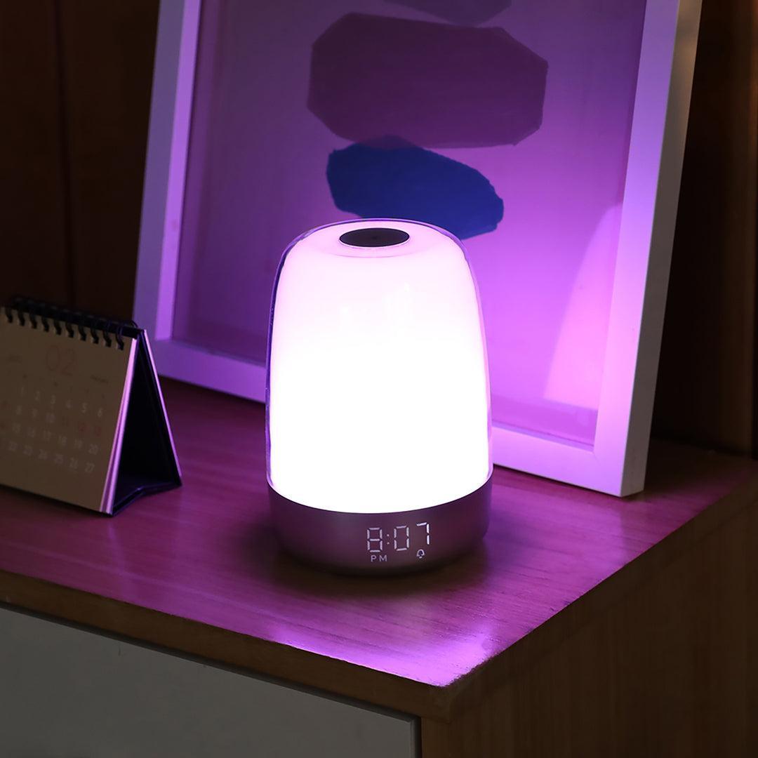 Wake-Up Light Alarm Clock with Sunrise Simulation and Dimmable Light