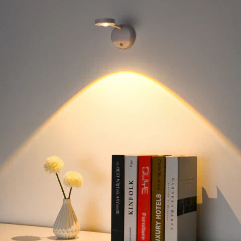 LumiSense – Smart Rechargeable LED Wall Lamp with Motion Sensor