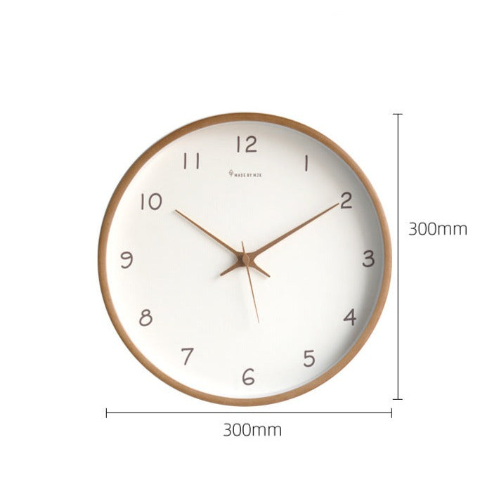 TimberTime – Stylish Wooden Wall Clock with Silent Movement for a Timeless Interior