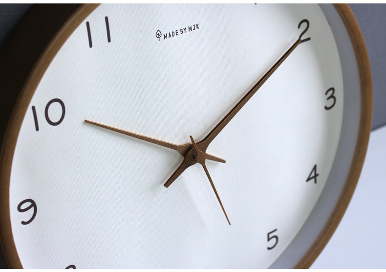 TimberTime – Stylish Wooden Wall Clock with Silent Movement for a Timeless Interior