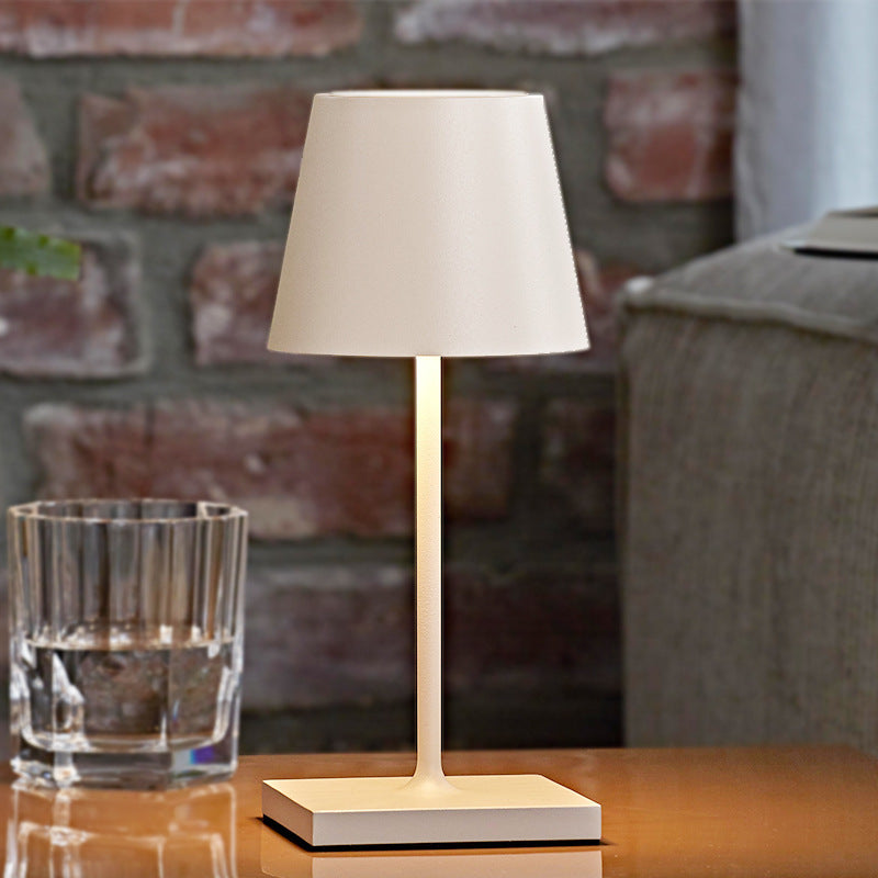 LumaGlow – Wireless Mini Table Lamp with Rechargeable Battery and Dimming Function