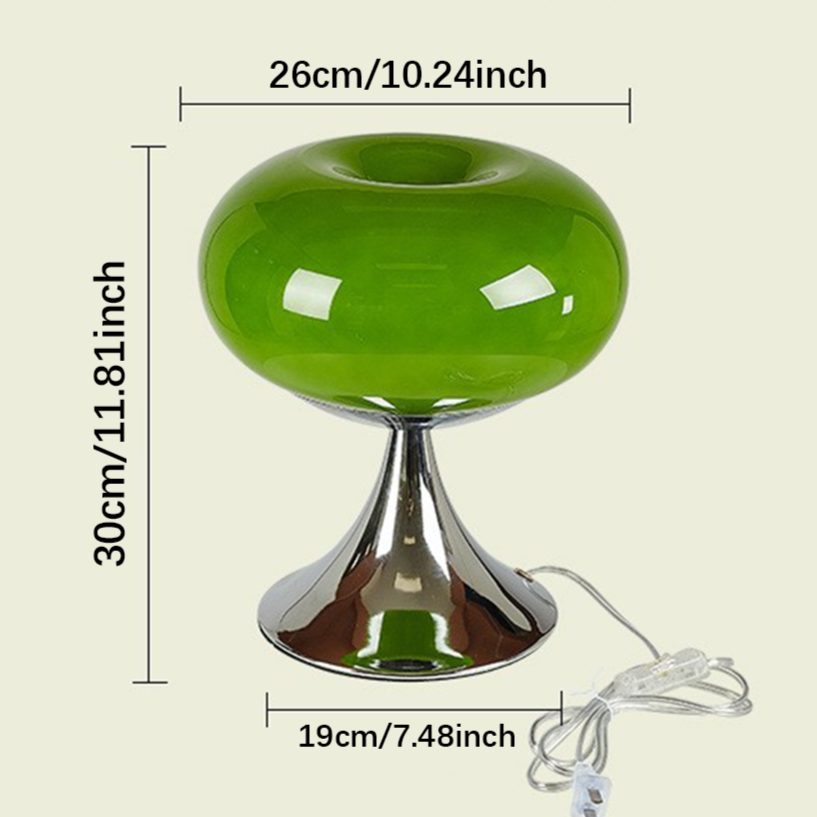 AppleGlow – Table Lamp with Vintage Charm and Artistic Elegance