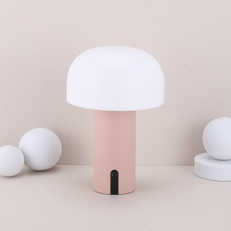 EuroGlow – Table Lamp with Elegant Mushroom Design and Dimmable Function
