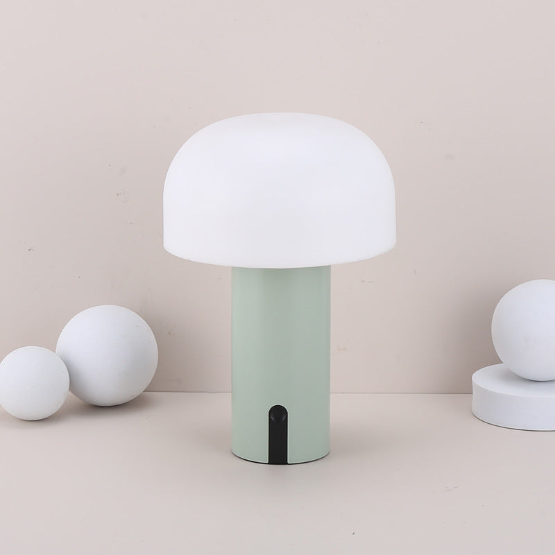 EuroGlow – Table Lamp with Elegant Mushroom Design and Dimmable Function
