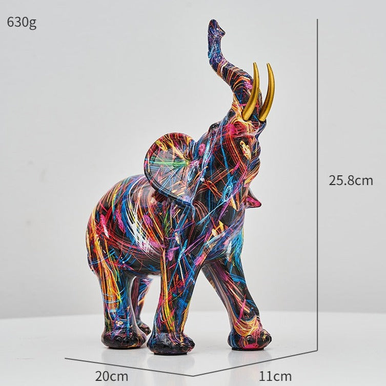 Elephantia – Artistic Elephant Sculpture with Nordic Flair