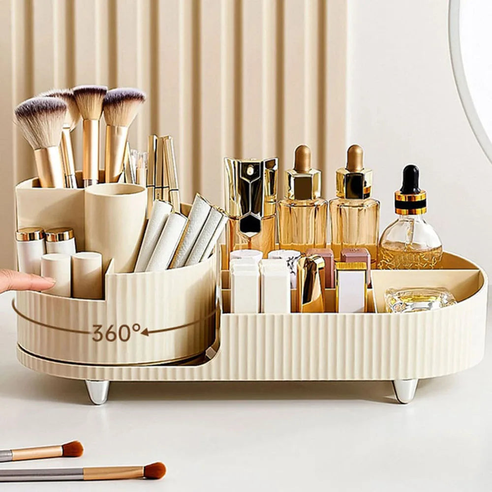 Eleganza – Luxury Beauty Organizer with Smart Rotatable Design