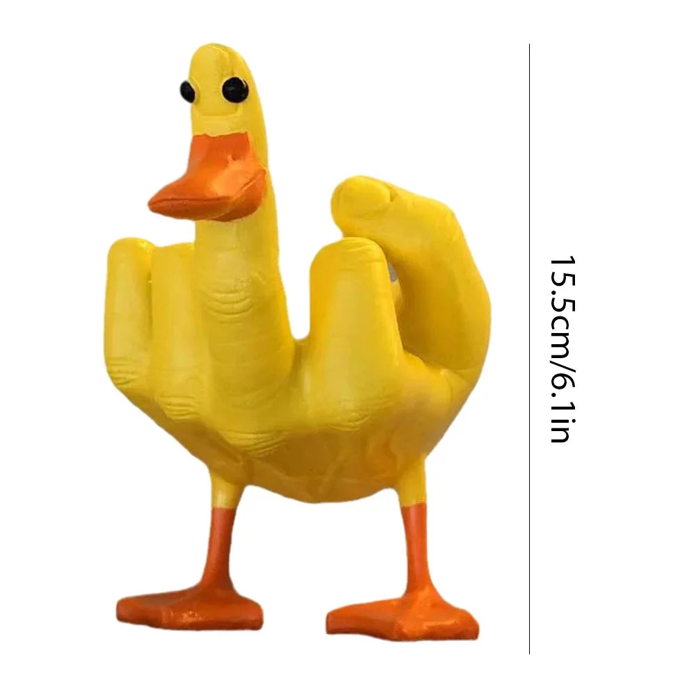 DuckTude – Playful Duck Sculpture with Quirky Charm