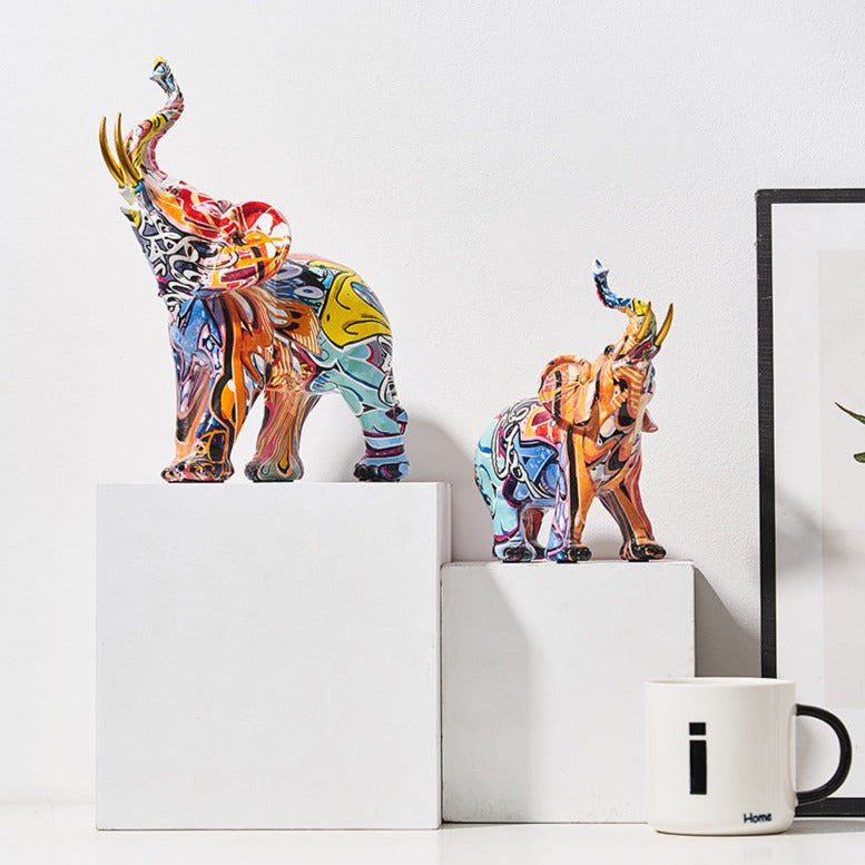 Elephantia – Artistic Elephant Sculpture with Nordic Flair