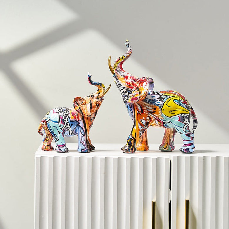 Elephantia – Artistic Elephant Sculpture with Nordic Flair
