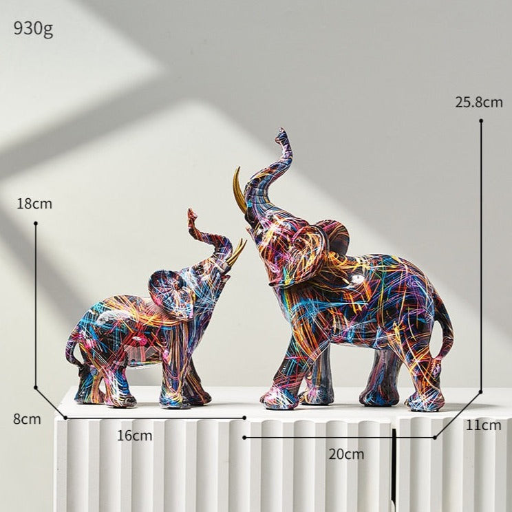 Elephantia – Artistic Elephant Sculpture with Nordic Flair
