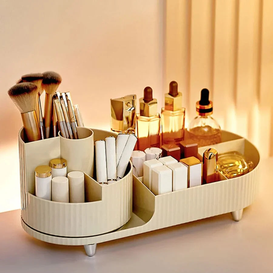 Eleganza – Luxury Beauty Organizer with Smart Rotatable Design