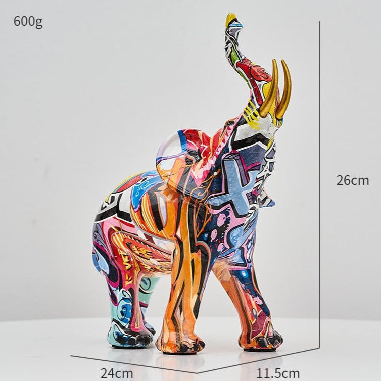 Elephantia – Artistic Elephant Sculpture with Nordic Flair