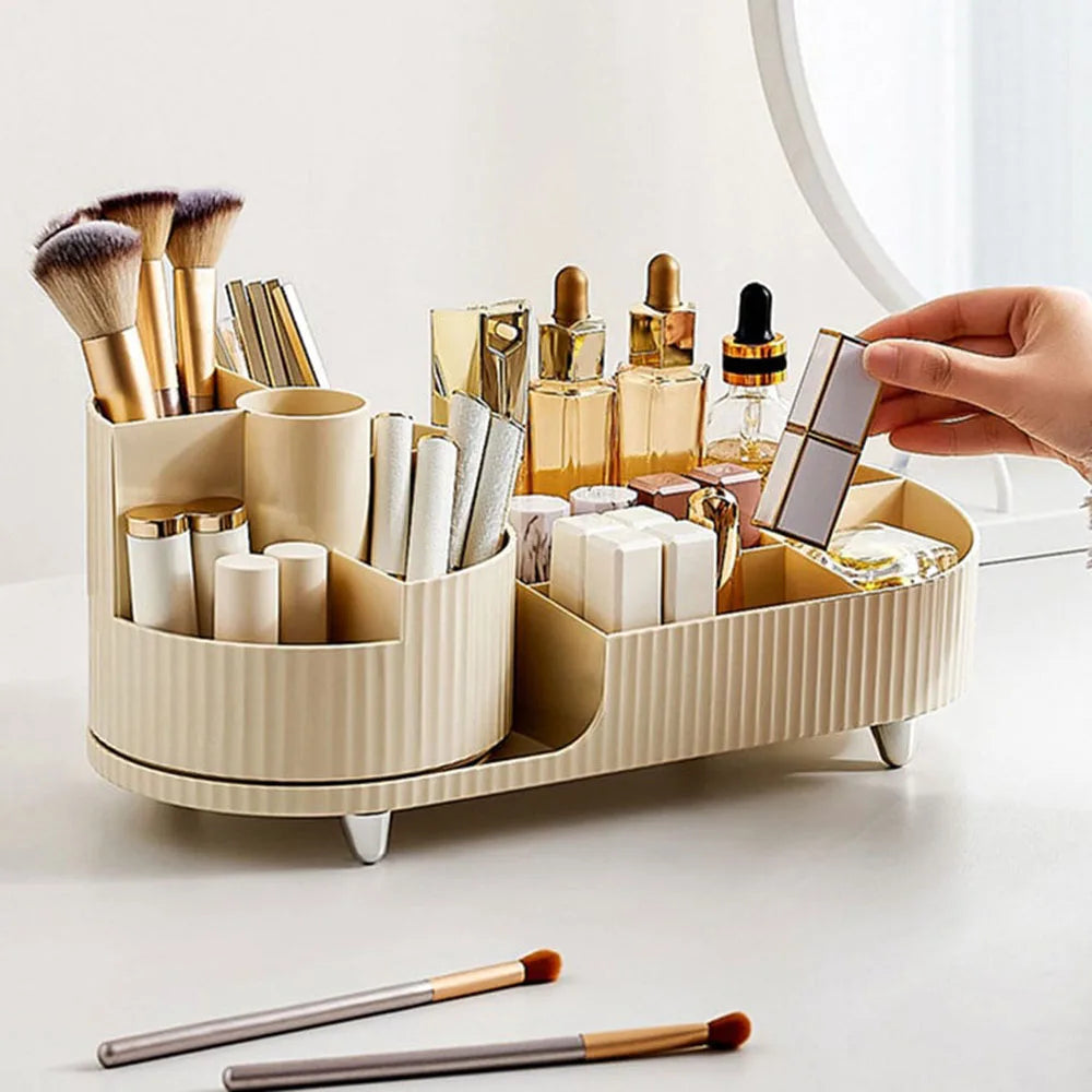 Eleganza – Luxury Beauty Organizer with Smart Rotatable Design
