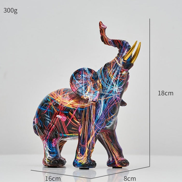 Elephantia – Artistic Elephant Sculpture with Nordic Flair