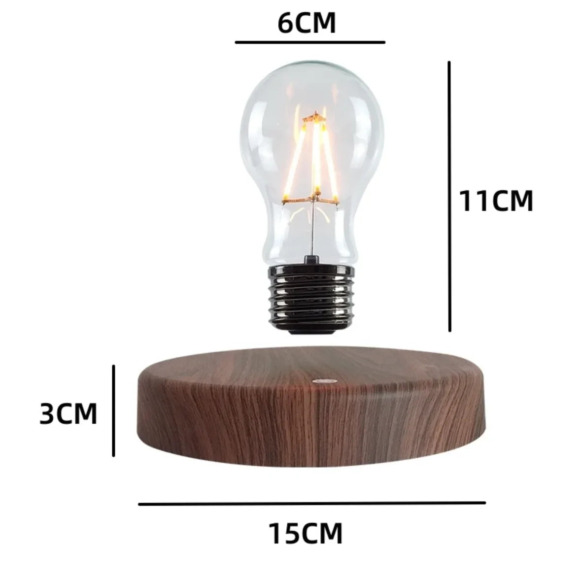 LumiFloat – Floating LED Lamp with Innovative Magnetic Design