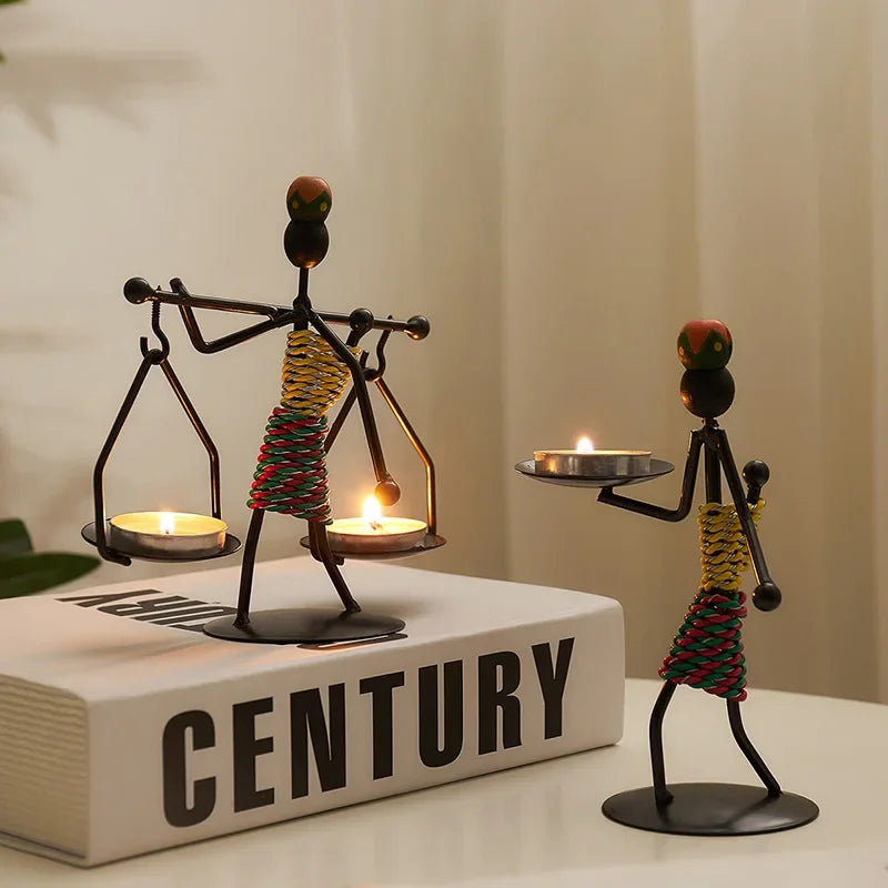 AmbianceIron – Luxury Candle Holder with Authentic Vintage Charm