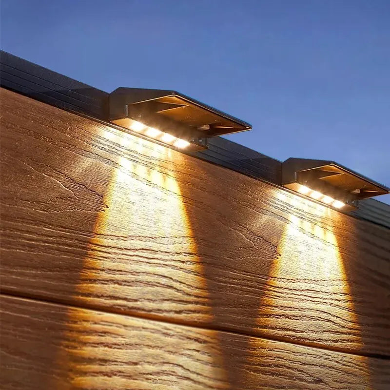 SolarLuxe – 2-Piece Solar Accent Lighting for Elegant Outdoor Spaces