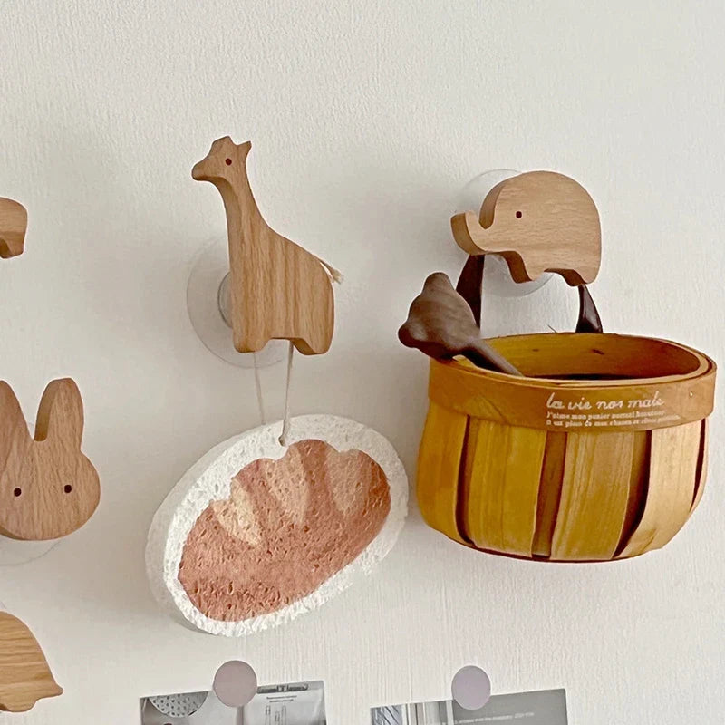 NordicPals – Playful Wooden Wall Hooks with Scandinavian Elegance