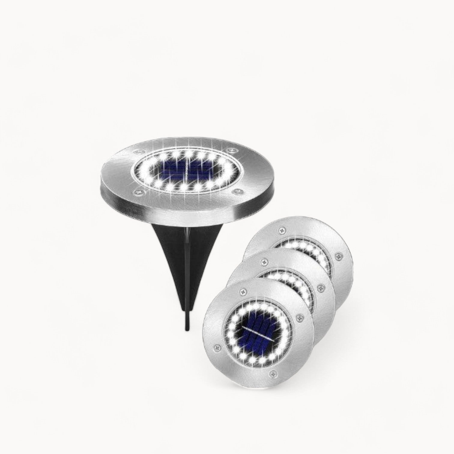 SolarLuxe – LED Garden Lamps Deluxe with Automatic Function and Waterproof Design